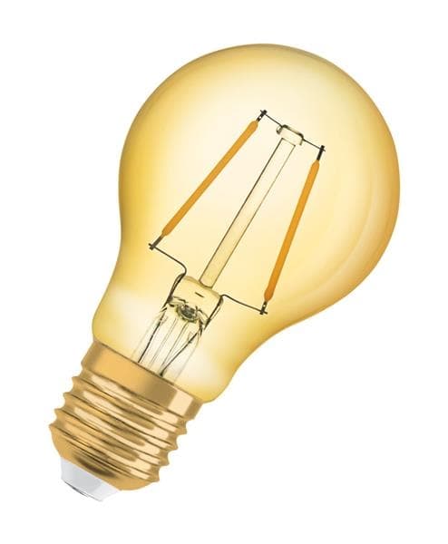 Lampe Led édition Vintage 1906 claire A Fil Gold 2,5 - 22W / 824 E27 220lm 300° non dimmable