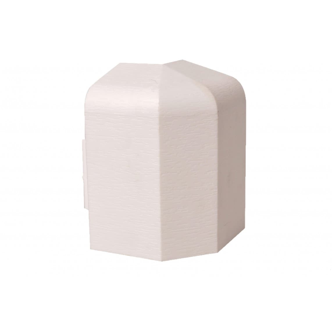 98830020 angle extérieur, frêne blanc, pour plinthe