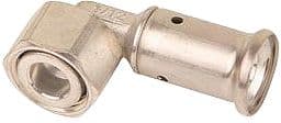 COUDE MOBILE AVEC JOINT A SERTIR 20MM-3/4"F LAITON HENCO