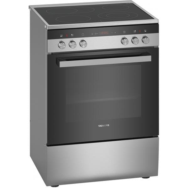 Cuisinière IQ300 Electrique classe A, 7 modes de cuisson, 66L, humidClean, display Rouge, Inox Inox