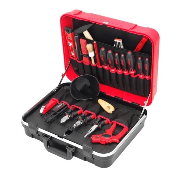 Coffre apprenti coquille dure (Rouge / Noir)