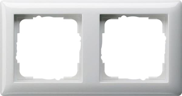 Cadre de finition Gira standard 55 Blanc brillant