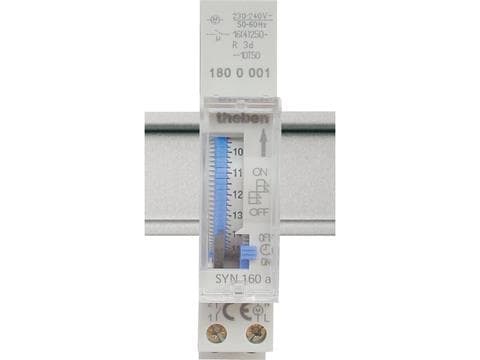 Horloge 24h sans réserve de marche 230V 50Hz 1NO 16A
