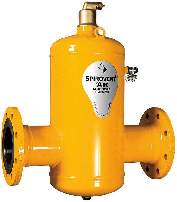SEPARATEUR D'AIR SPIROVENT DN050 AVEC BRIDE