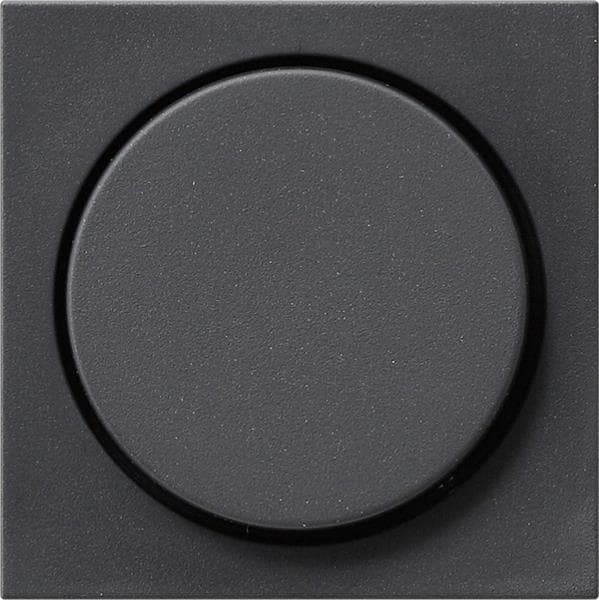 Cache avec bouton pour variateur et potentiomètre électronique Anthracite