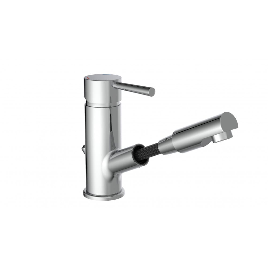 20150 CORNWALL Mitigeur lavabo, chromé, avec douchette à cheveux extractible
