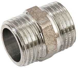 MAMELON DOUBLE FILETE LAITON 1/2" CHROME