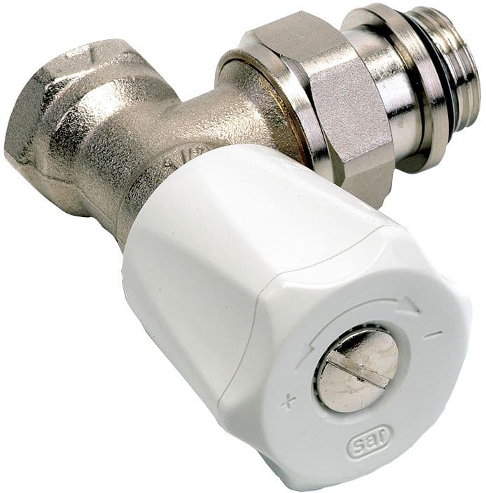VANNE RADIATEUR COMAP DOUBLE REGLABLE EQUERRE 1/2"MF