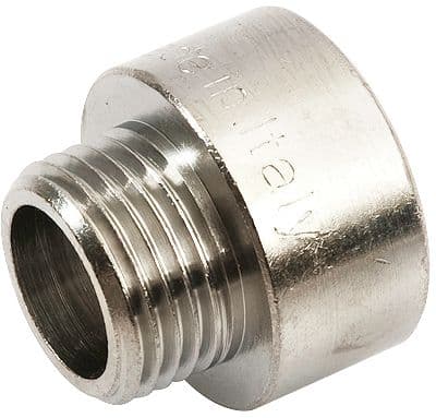 REDUCTION FIL. LAITON 1/2"F-3/8"M CHROME