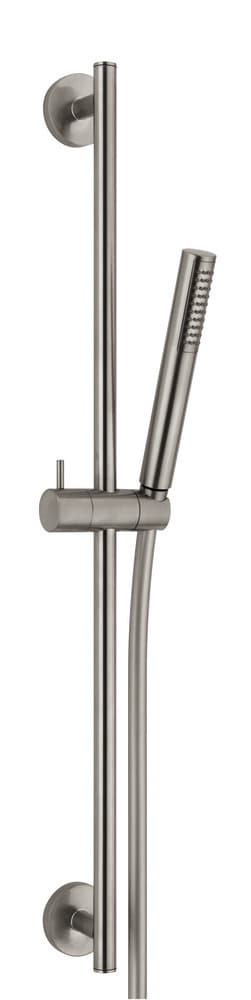 Van Marcke Nero set de douche barre 60-70cm 1 jet PVC souple 150cm nickel brossé