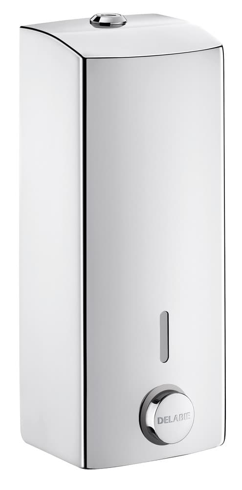 Delabie distributeur savon antigaspillage 1L 89x104mm inox poli brillant