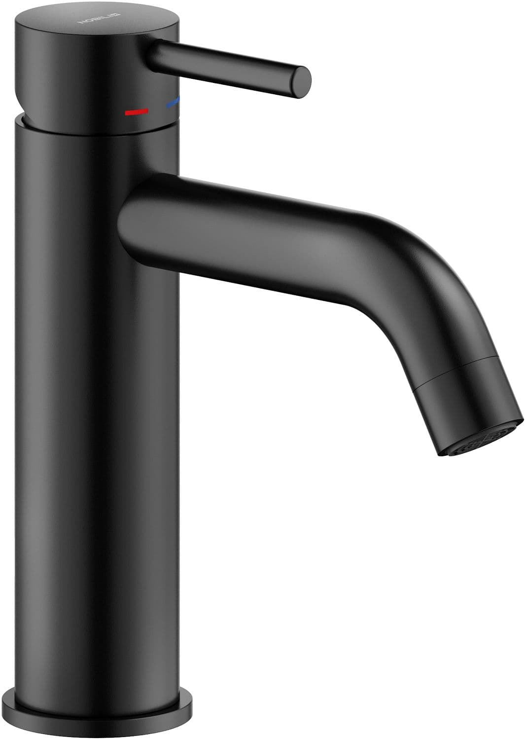 MITIGEUR LAVABO LIVE NOBILI +CLIC-CLAC NOIR MAT