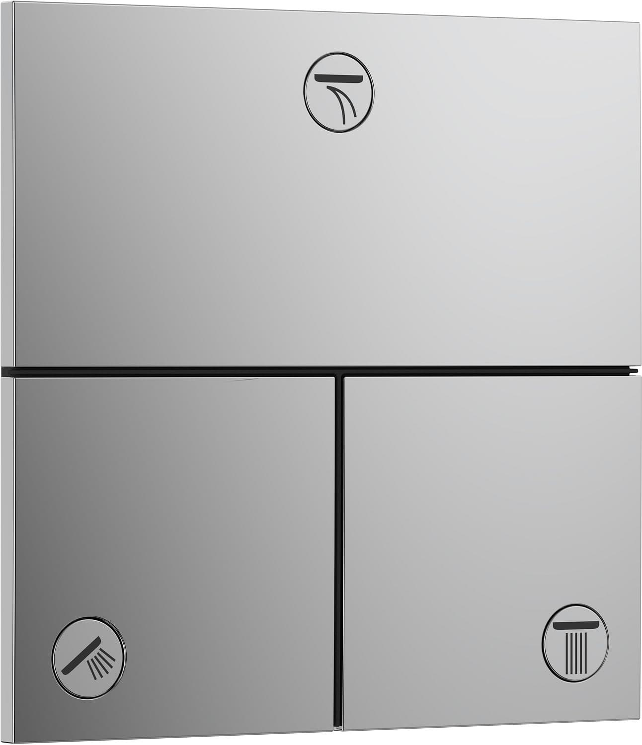 SET DE FINITION INVERSEUR POUR 3 FONCTIONS COMFORT E HG CHROME