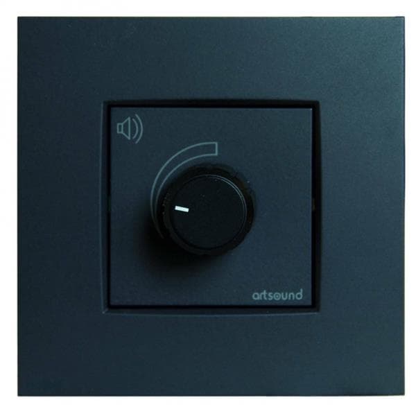 N - Volst - 122, att. volume stereo encastrable, niko, Antracite