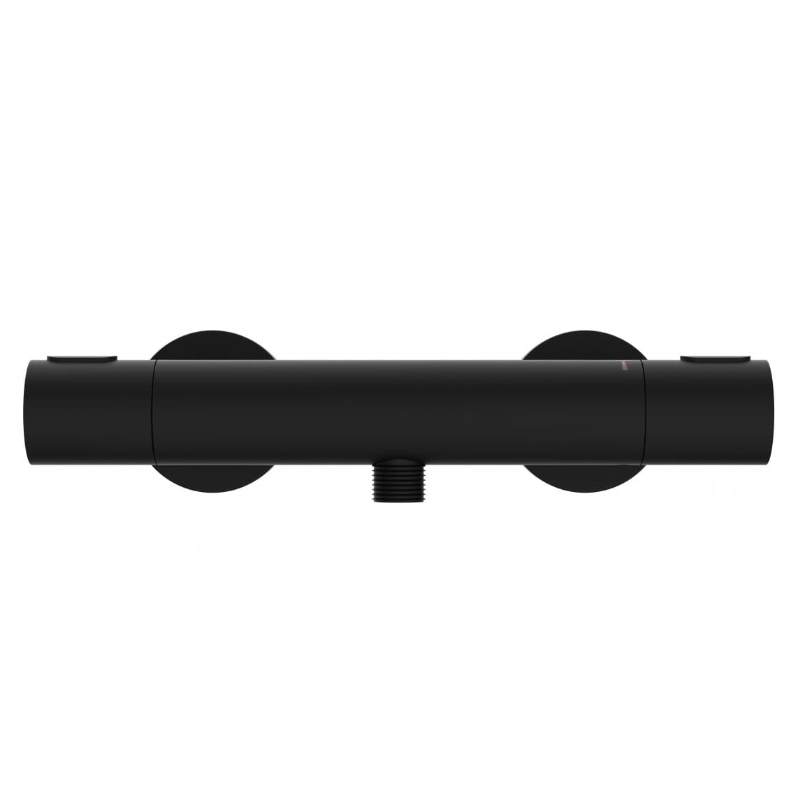 33186 LOS ANGELES Thermostatic shower mixer, black matt