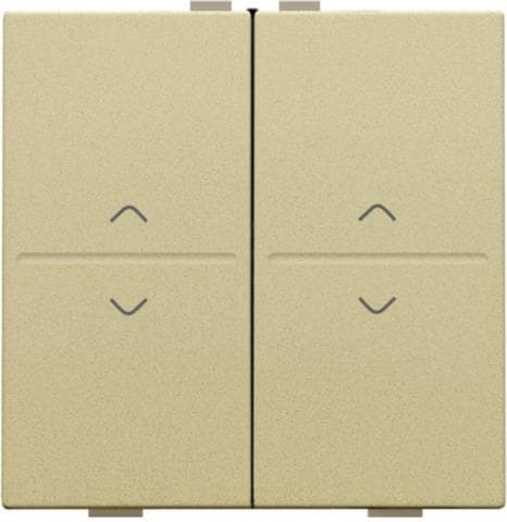 Touche double avec flèches vers le haut et vers le bas pour interrupteur sans fil ou bouton-poussoir