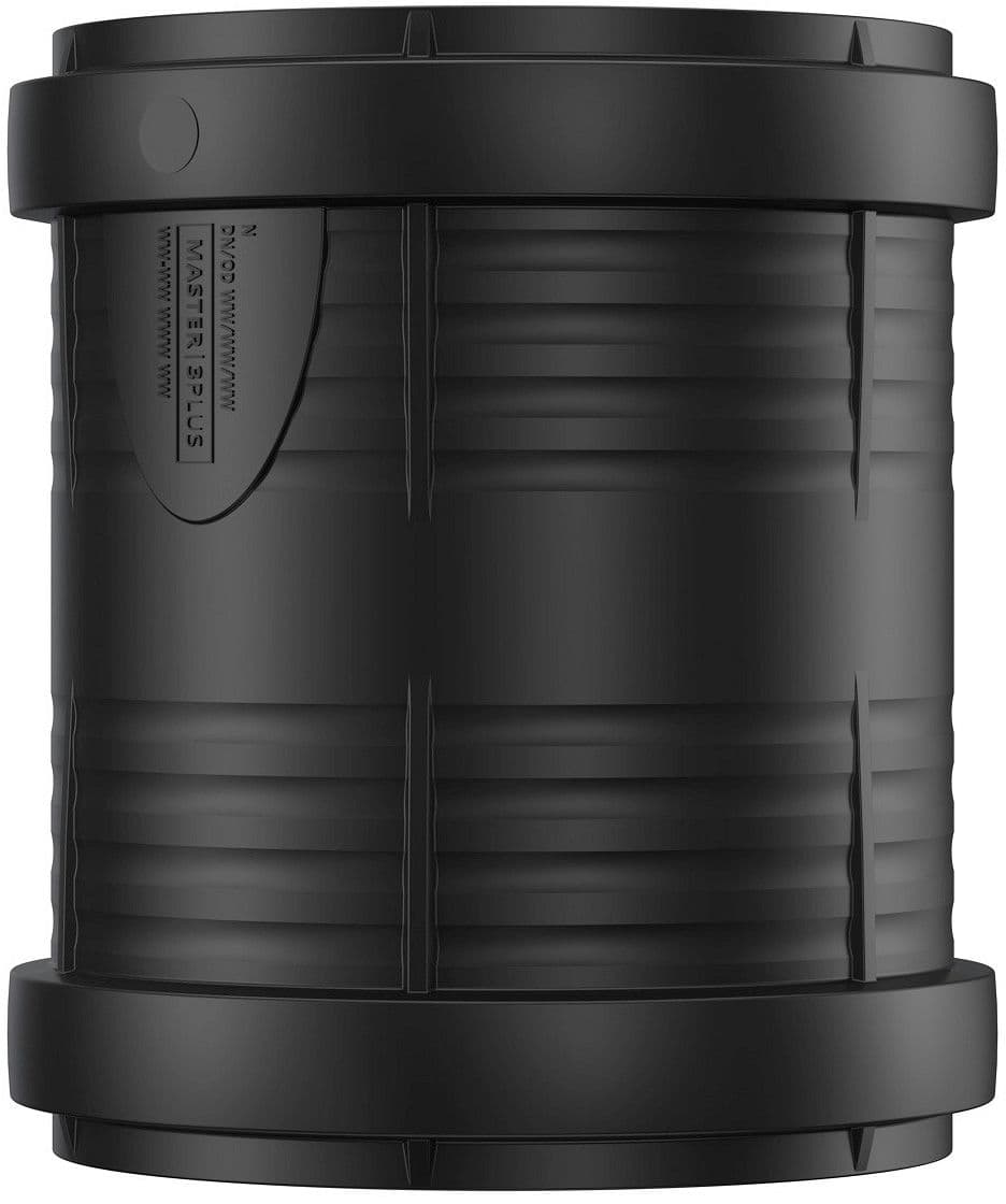 MANCHON DOUBLE PP FF 90MM NOIR