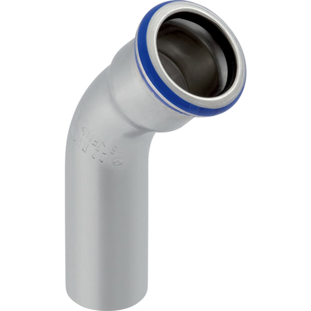 Geberit Mapress inox-eau coude 45° MF 54