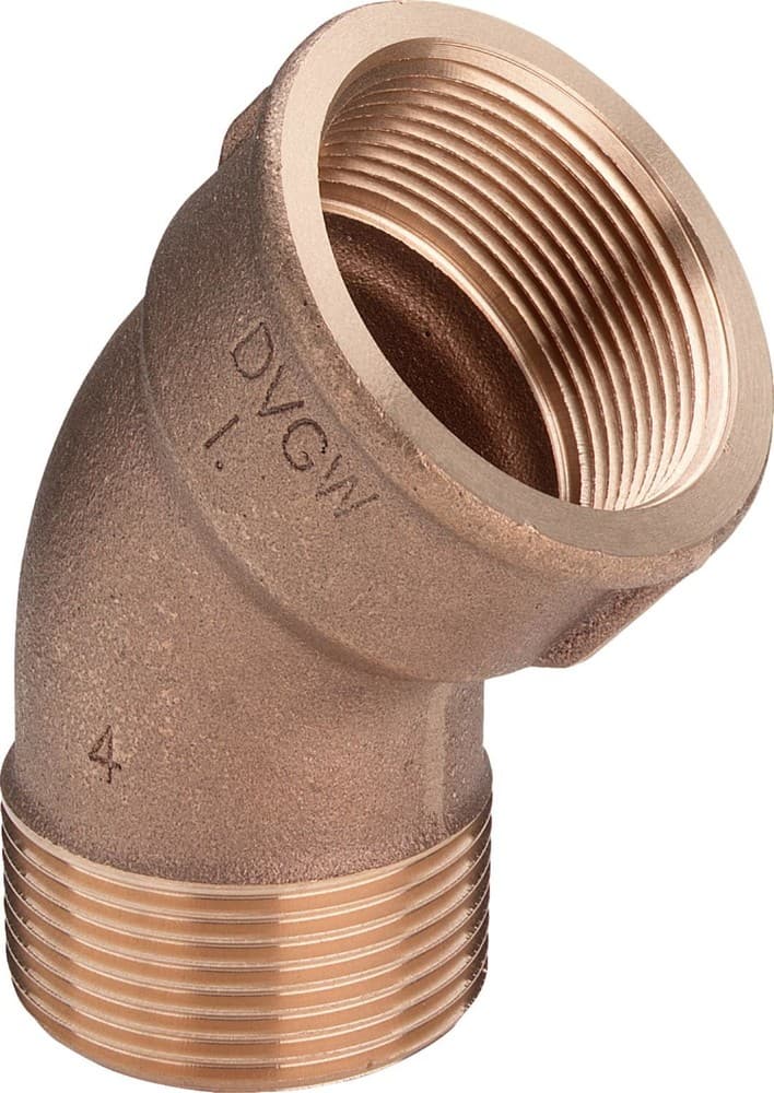 Viega coude 45° bronze 2"MF