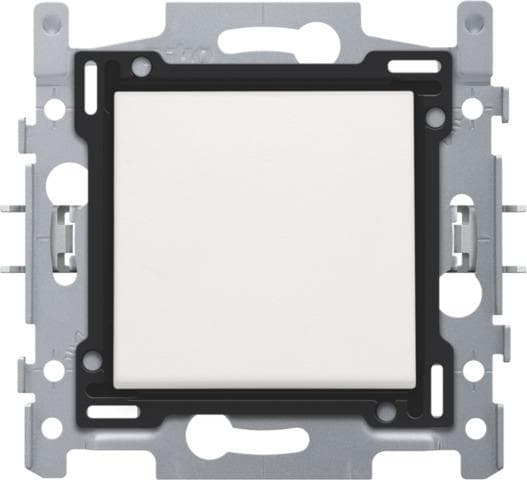Interrupteur va & vient, socle et set de finition avec raccords rapides Blanc