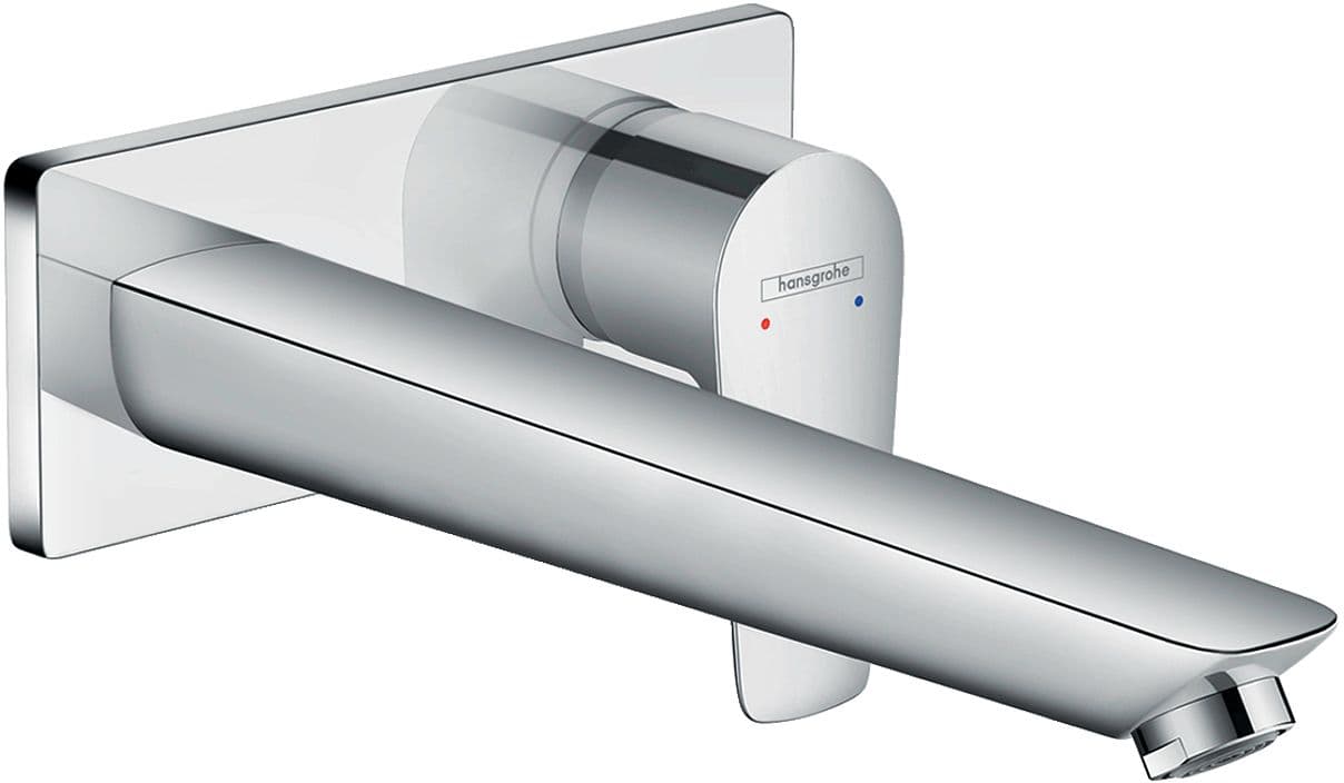 SET DE FINITION MITIGEUR LAVABO MURAL TALIS E HG 225MM CHROME