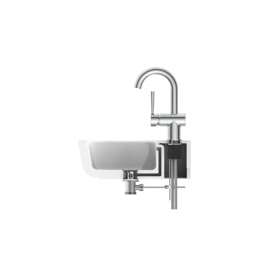 79010 CORNWALL Mitigeur lavabo, chromé