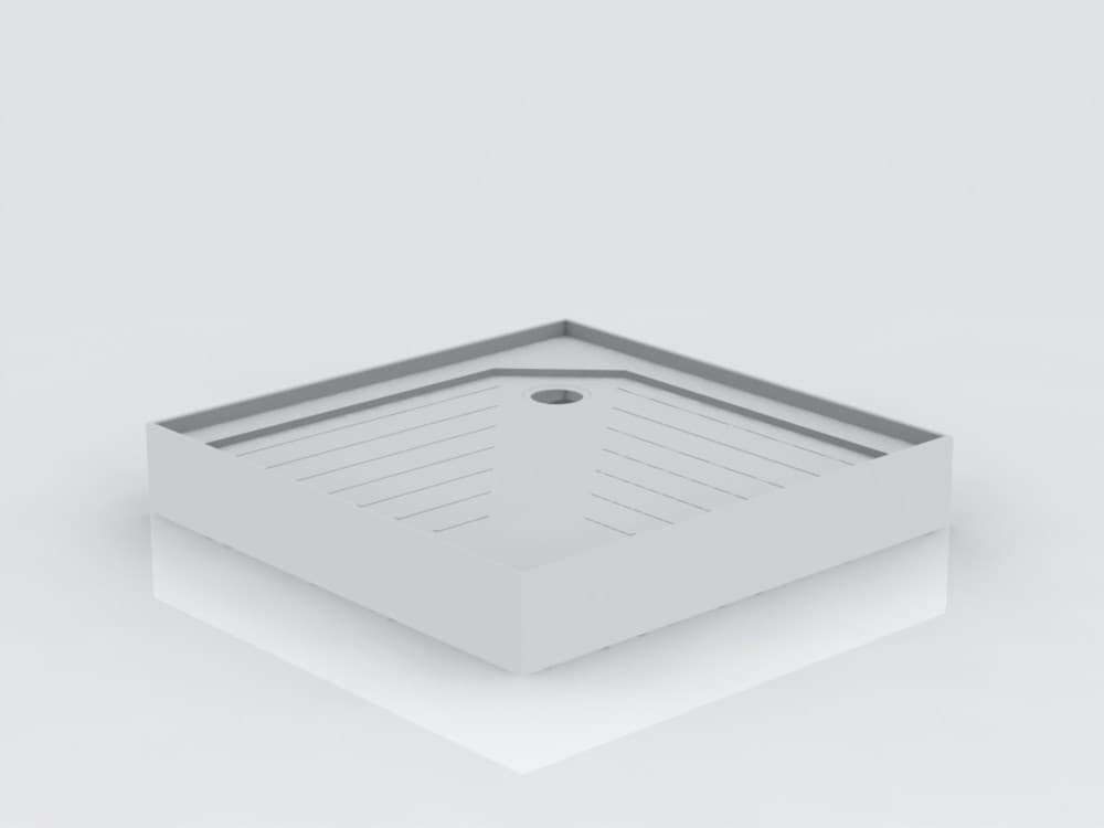 Isifix Adria receveur de douche 800 x 800 mm anti-dérapant