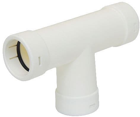 PVC T ÉVACUATION CONDENSAT 25MM