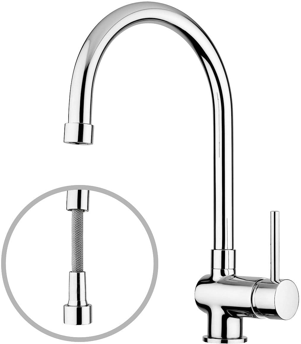 MITIGEUR CUISINE STICK MOUSSEUR RETRACTABLE CHROME