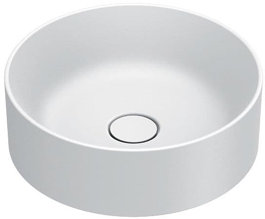 VASQUE A POSER ZERO CATALANO CATAGLAZE+ DIAMETRE 40 H13 SANS TROP-PLEIN BLANC MAT