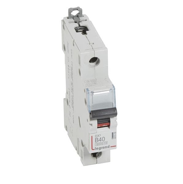 Disjoncteur DX³ 6000A / 10kA 1 pôle courbe B 40A 230 / 400V - 1 module