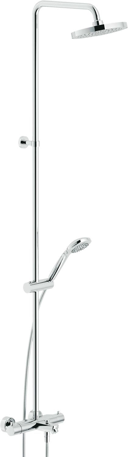 COLONNE DE DOUCHE+THERMOSTAT DE BAIN NORDICA 2.0 NOBILI 20CM CHROME 14L/MIN