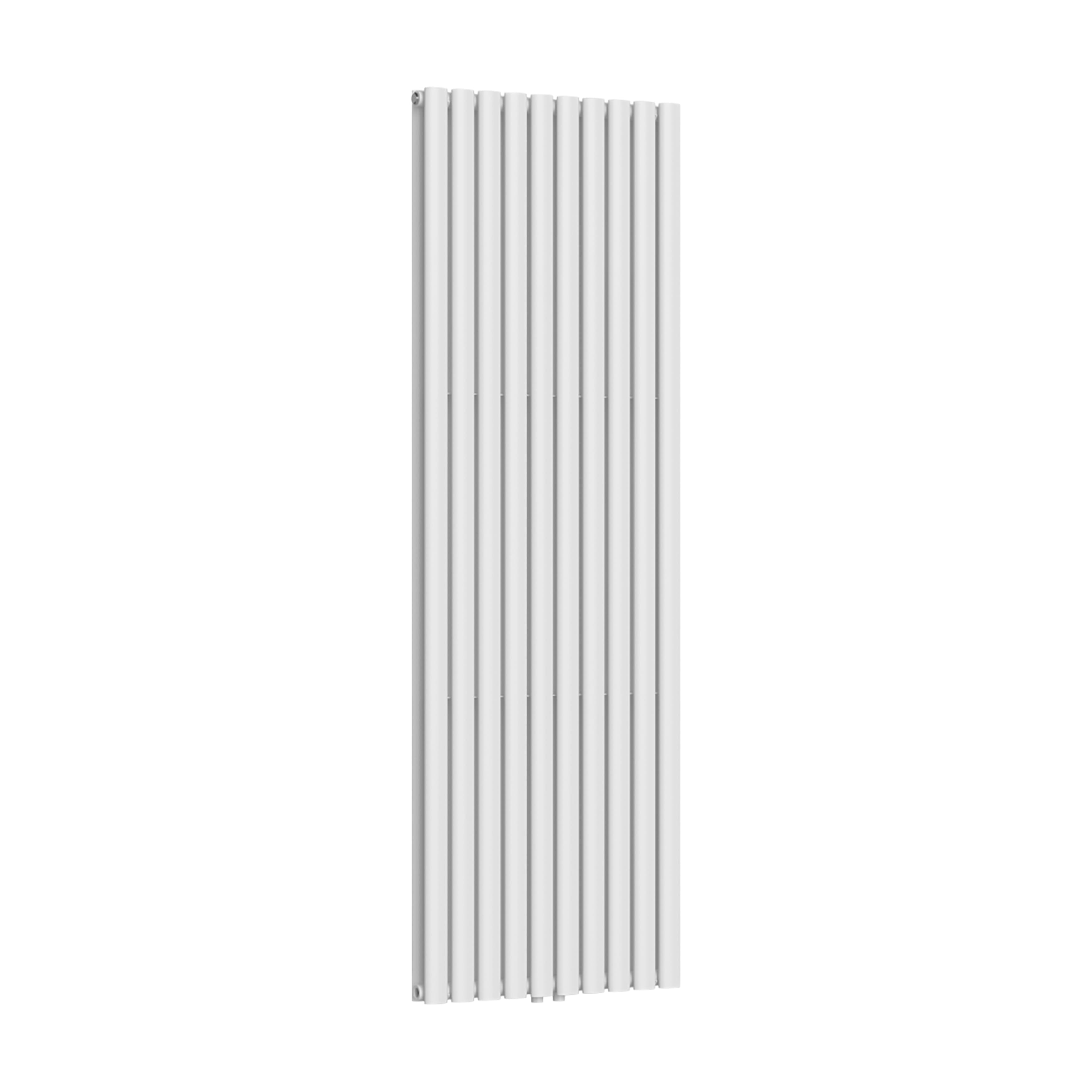 VERTI OVAL RADIATEUR - 1800X600 - DOUBLE - 2X10 ÉLÉMENTS - 2050W - BLANC BRILLANT