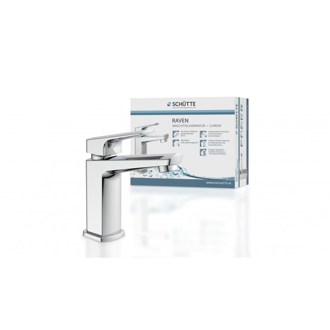 34010 RAVEN Mitigeur lavabo, chromé