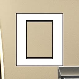 LivingLight - plaque air 3 + 3 modules Or mat