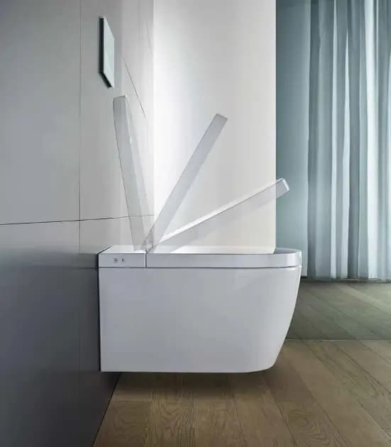 DOUCHEWC STARCK F PLUS DURAVIT RIMLESS COMPACT+ZITTING WIT