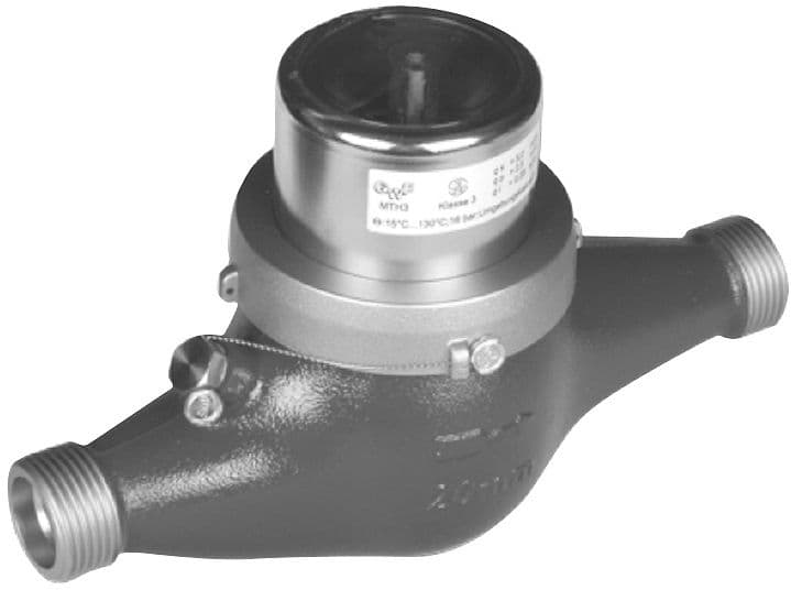 COMPTEUR D'EAU VITESSE EAU CHAUDE MTW 5/4" SANS RACCORD 5/4"-4/4"