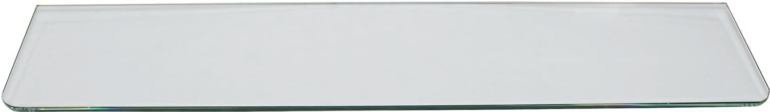 TABLETTE VERRE 600X120X5MM CLAIRE