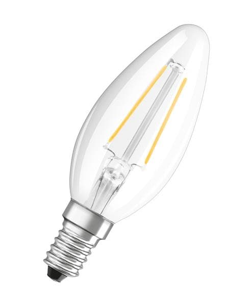 Lampe Led forme flamme CLB25 2,5W / 827 230V Fil E14