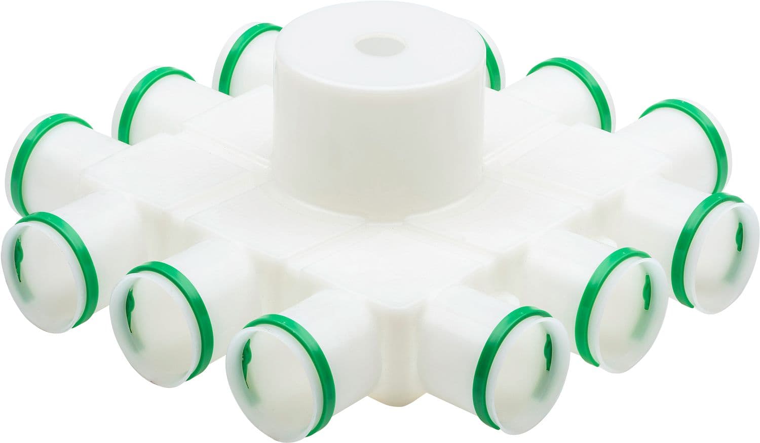 COLLECTEUR SOL POUR GAINES D'AIR POUR BETON VASCO 12X75MM