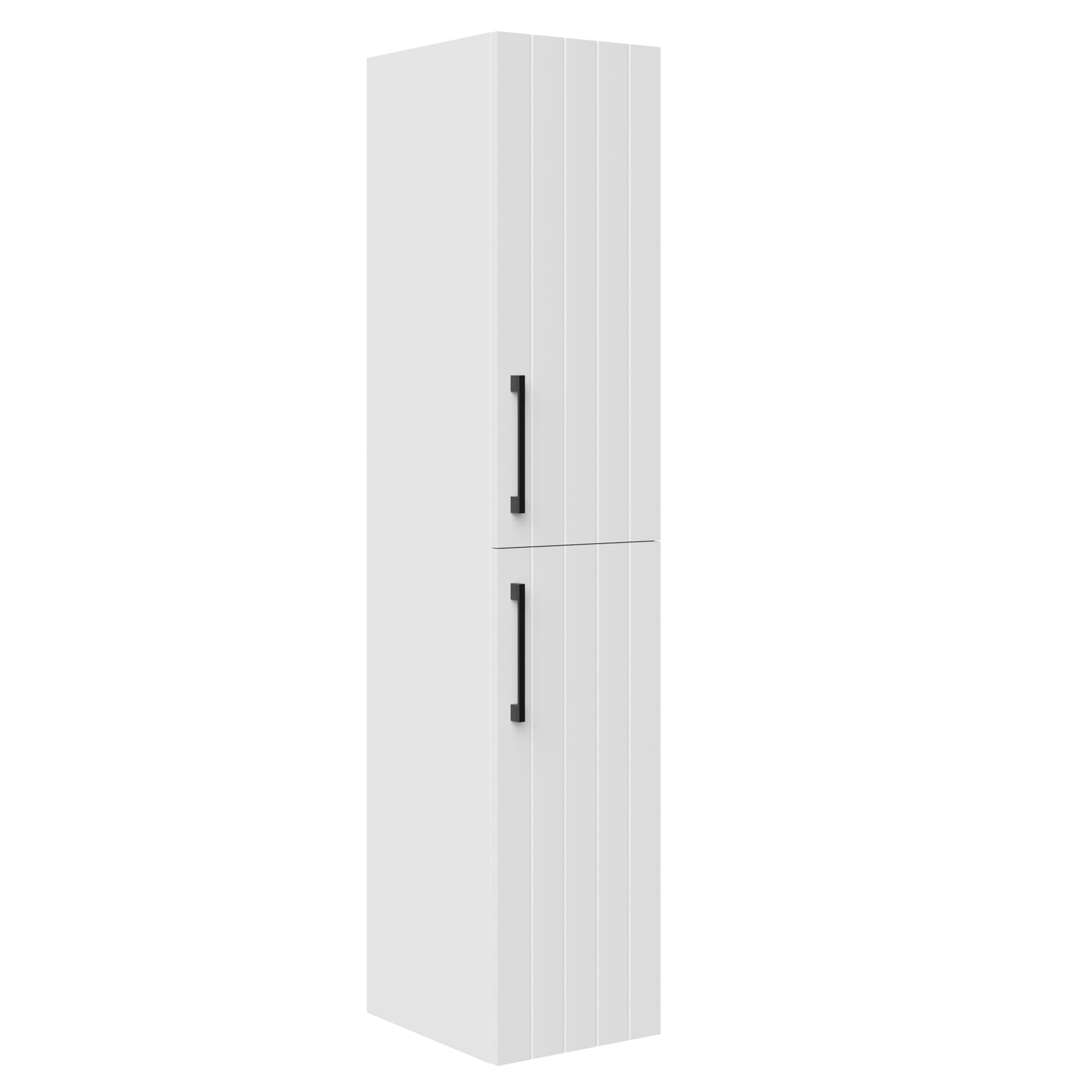 CREAVIT D10 ARMOIRE HAUTE 150x30CM - BLANC LAQUÉ