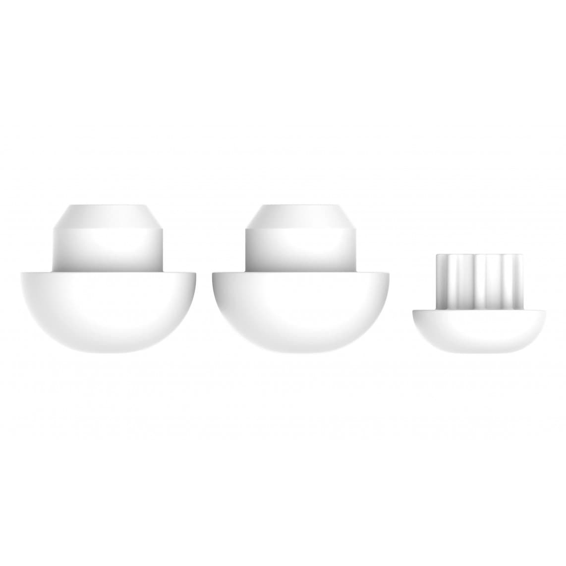 01986 Tampon pour abattant de WC en duroplaste, plastique blanc pour série 82000, 823xx