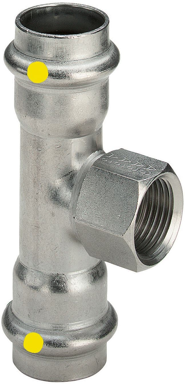 T 35-1/2"F-35MM SANPR. INOX GAZ VIEGA