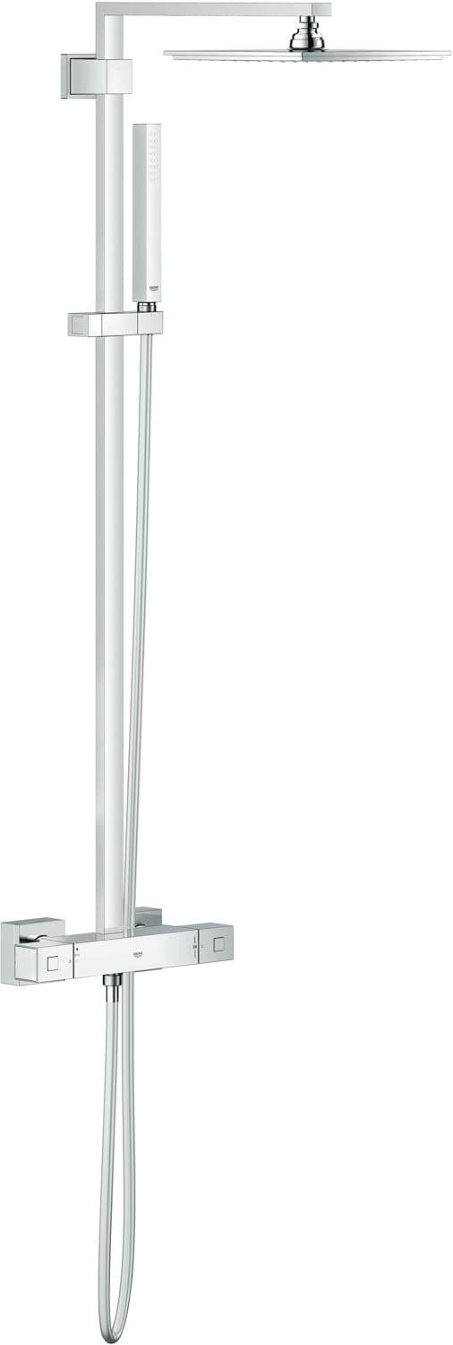 COLONNE DE DOUCHE+THERMOSTAT EUPHORIA CUBE XXL 230 CHROME