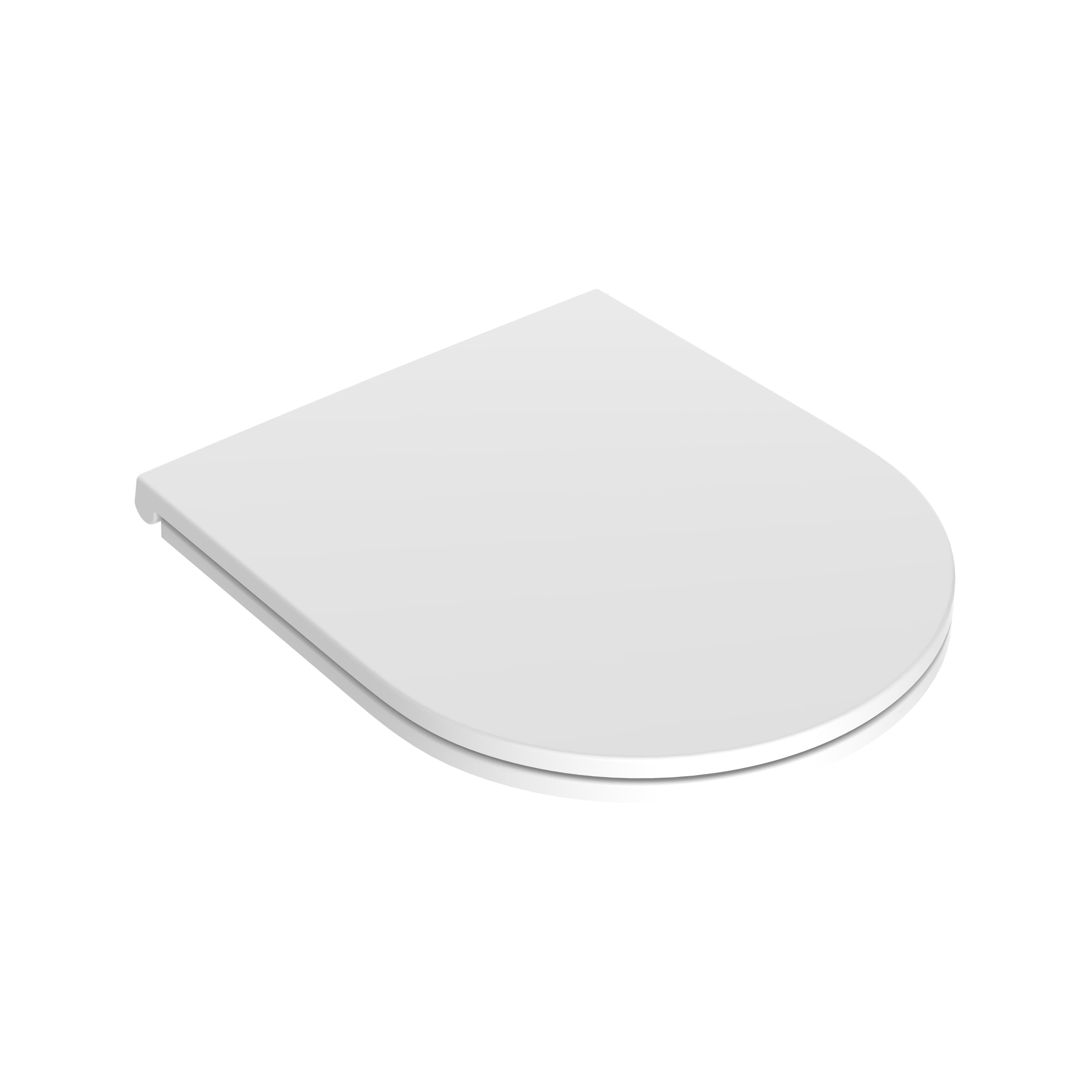 ALONI abattant wc Premium - design slim - soft close - quick release - topfix - Duroplast - charnières en inox - blanc brillant VG-PM0411