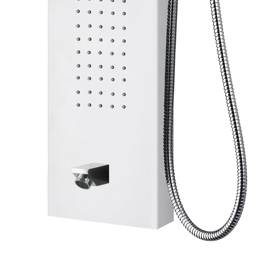 Thermostatic Shower Column White