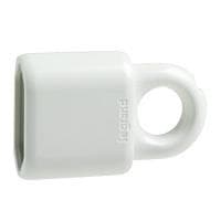 Prolongateur 2 pôles 2.5A - 250V plastique Blanc