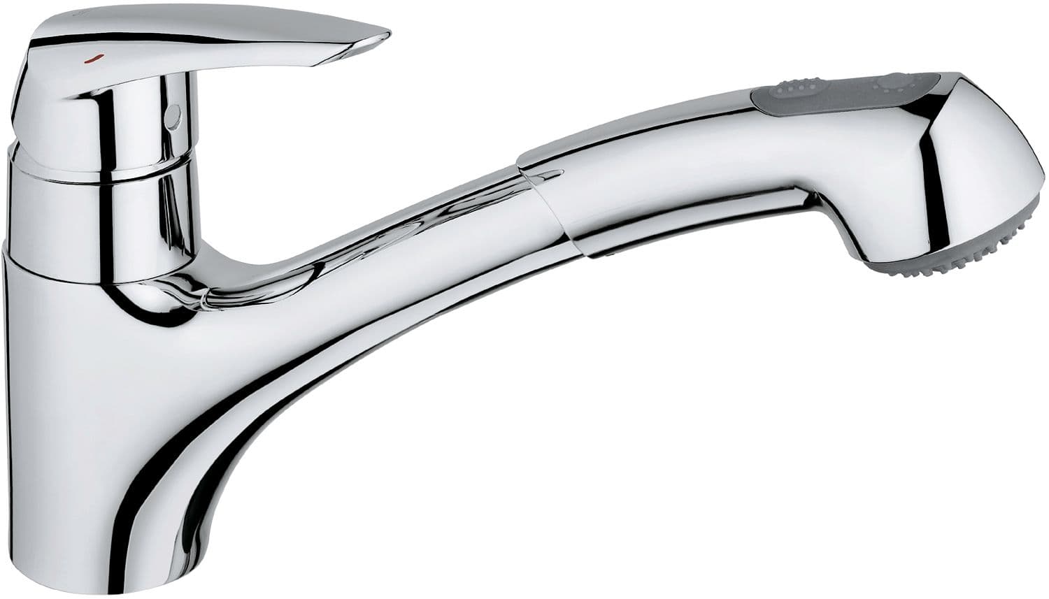 MITIGEUR CUISINE EURODISC FG DOUCHETTE EXTRACTIBLE 2-JETS CHOME