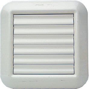 GRILLE D'AERATION HOTTE ASPIRANTE NICOLL BLANCHE