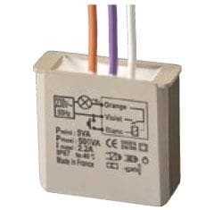 MTR500E - relais électronique avec fil neutre 500W (encastré)